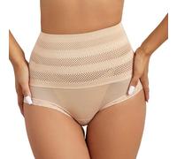 Uwdiohq Mutandine Modellanti per Donna Cincher A Vita Alta Che Modella La Biancheria Intima Modellante Corpo Mutande Cotone Bassa Bianche (Beige, M) Slip Senza Cuciture Boxer da Pantaloncini