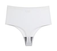 Uwdiohq No Show A Vita Alta per Mutandine Senza Cuciture da Donna Mutande Brasiliana Cotone Pizzo (White, S) Slip Culotte Boxer Pantaloncini Fitness Lovable Monouso Perizoma Curvy Taglie Forti