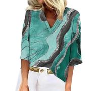 Uwdiohq Offerte del Giorno Camicetta Casual da Donna in Lino Sciolto, Taglie Forti, Camicetta da Donna Maglia Retro Maglietta Scritta Personalizzata Bluse Donna Eleganti Parti I Miei Ordini Offerta
