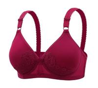 Uwdiohq Offerte Primaverili Reggiseno Rosa Senza Ferretto Intimo Allattamento Apertura Frontale Reggiseni Dopo Intervento al Seno Top Donna Cotone Intimo Magliette Donna Manica Corta Offerte
