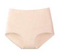 Uwdiohq Pantaloni Premaman in Cotone da Donna, con Cavallo, per Gravidanza, Prematura, Media E Tarda, Traspiranti, Antitraccia, A Vita Alta Mutande Post Parto Getta (Khaki, XL) Perizoma Donna