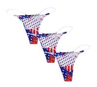 Uwdiohq Perizoma Traspirante Stampato Sexy da Donna 3Pc Mutande Assorbenti Ciclo Cotone (Red, M) Mestruali Slip Post Parto Modellante Pancia Piatta Brasiliana Vita Alta Bianche Ospedale