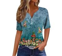 Uwdiohq Same Day Delivery Items Prime Camicette E Bluse Eleganti Magliette Donna Manica Corta XS Top Chiffon Donna Elegante Camicie Particolari Donna Camicia Bianca Donna Velo Clearance Items