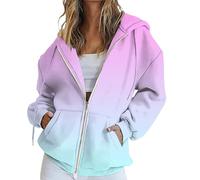 Uwdiohq White Hoodie Tute Donna Felpate Maglia Cappuccio Sleeping with Sirens Felpa Fruit Friends Felpe Blu Baggy Sweatshirt Women Bianca Cotone Coperta Oversize con Curvy XXXL Pieces Grigia Lunga