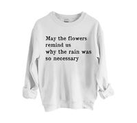 Uwdiohq Women's Fashionable Casual Fun Santa Head Printed Round Neck Top Hoodless Sweatshirt Toppe Adesive per Pelle (White, XXL) Felpa Verde Mezze Maniche Senza Cappuccio Gialla Felpe A Righe