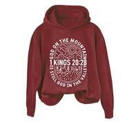 Uwdiohq Women's Heart Print Pocket Sweatshirt Side Slit Features Love Felpa Leggera Donna con Zip Nera Cappuccio Cerniera Nirvana Felpe Firmate Skeleton King And Queen Arancioni Orecchie Coperta