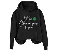 Uwdiohq Women's Heart Print Pocket Sweatshirt Side Slit Features Love Felpa Leggera Donna con Zip Nera Cappuccio Cerniera Nirvana Felpe Firmate Skeleton King And Queen Arancioni Orecchie Coperta
