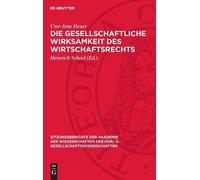 Uwe-Jens Heuer Die gesellschaftliche Wirksamkeit des Wirtscha (Copertina rigida)