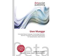 Uwe Muegge: Controlled Natural Language, Terminology Extraction, Machine Translation, International Organization for Standardization, Alexa Internet