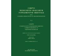 Uwe Vagelpohl Galeni in Hippocratis Epidemiarum librum II com (Copertina rigida)