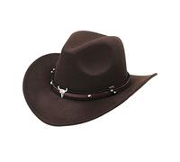 UWEOTYYY Cappello occidentale, ragazzi in stile occidentale RAGAZZI CAPPIA COWBOY DEORAZIONI PER CAPPEGGIO PER GIORNATO DI BILEANNO DI NATALE HALLOWEEN PERSONALI MASQUERADE, MENA COWBOY
