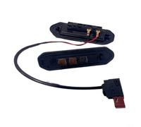 Uwithdanceme Interruttore scorrevole di ricambio per porta 1348483080 6366C5 per Fiat per Ducato per Jumper per Boxer per Multijet per BlueHDi per modelli HDi, nero, 2 pezzi