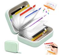 UWJOWP Lot di 14 bustine per pillole sterili A8 - In silicone - Reutilizzabile - Per la settimana, la mattina, il pomeriggio, per Pilule Multicolore
