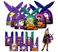 UWJOWP Sacchetti di Caramelle di Halloween, 100 Pezzi, Sacchetti di Caramelle per Dolcetto o Scherzetto, Snack per Conigli, Sacchetti Regalo per Halloween Dolcetto o Scherzetto-B