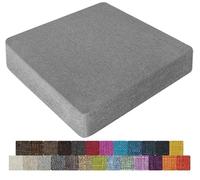 UWOBTN Cuscini Sedia da Cucina/Cuscini di Seduta ufficio 40x40/45x45/50x50 Memory Foam Cuscino Per Sedia Antiscivolo Lavabili per Seggiolino Terrazza Auto Giardino Interno Esterno(Colour2,50x50x15cm)