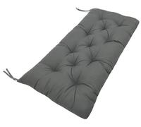 UWOBTN Cuscino per Panca 90x50/100x50/110x50/120x50cm Esterno/Interno Cuscini per Panca Spesso E Morbido per Giardino, Cucina, Sala da Pranzo, Patio Altalena(#1,110x50x8cm)