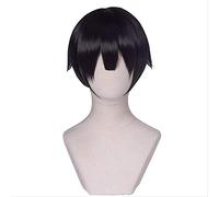 UWOWO Toilet-Bound Hanako-kun/Jibaku Shounen Hanako-kun Cosplay Wig 25cm Natural Black Hair
