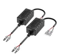 UWSCVM 2 Pezzi EMC Auto LED HID Decoder Canceller Canbus Faro Fendinebbia DRL IC Nessun Errore,H13