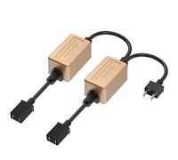 UWSCVM 2 pz Auto LED Decoder Resistore Canbus Cablaggio Adattatore per lampadine Faro Luce Senza errori,9005 9006 9012
