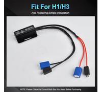 UWSCVM 2Pcs 50W Resistore di Carico Auto LED Decoder Canbus Senza Errori per H1 H3 H7 H8 H11 H4 9005 9006 HB3 HB4 Accessori per Luci per Auto,H1 h3