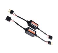 UWSCVM 2PCS Auto LED Fari Decoder Radio Audio Anti Interferenza Filtro Annullatore di Errore per H7