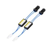 UWSCVM 2Pcs Auto LED Luci di Segnalazione Decoder Canceller Detector Accessori 12V per T10 Canbus Cavo Avvertenza Codice di Errore OBD Resistenza di Carico