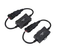 UWSCVM 2pcs LED Canbus Anti Flicker Lampadina Errore Decoder Resistore Canceller Adattatore per Auto Fari Fendinebbia,9005 9006 9012