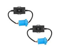 UWSCVM 2pcs LED Canbus Anti Flicker Lampadina Errore Decoder Resistore Canceller Adattatore per Auto Fari Fendinebbia,9007