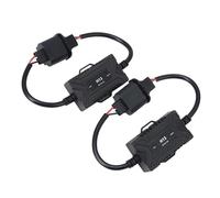 UWSCVM 2pcs LED Canbus Anti Flicker Lampadina Errore Decoder Resistore Canceller Adattatore per Auto Fari Fendinebbia,H13