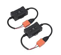 UWSCVM 2pcs LED Canbus Anti Flicker Lampadina Errore Decoder Resistore Canceller Adattatore per Auto Fari Fendinebbia,H7