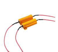 UWSCVM 2Pcs LED Faro Fendinebbia Nessun Errore Canbus 50W Resistenza di Carico Cablaggio Canceller Decoder