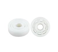 UWUKCJOKQ 1 pz Cuscinetto a Sfere a Gola Profonda a Parete Sottile in Ceramica di Zirconia Impermeabile 6201CE 12X32X10MM(Double Seal)