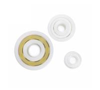 UWUKCJOKQ 1 pz. Cuscinetto a Sfere a Gola Profonda in Miniatura in Zirconia Completamente Impermeabile in Ceramica MR63 84 74 117 Serie Bobina(MR105 5X10X4)