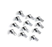 UWUKCJOKQ 2 Pezzi Giunto Universale Testa sferica Biella CS-M5 6 8 10 12 14 16 Tirante pistone Automobile Cuscinetto sferico estremità sferica Universale(Right Thread,2PCS-M10X1.5)