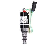 UWUKCJOKQ Controllo rotatorio della pompa di dimensione standard di sigillamento dell'elettrovalvola a solenoide dell'acciaio inossidabile forte per Kobelco SK200-6E
