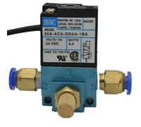 UWUKCJOKQ Elettrovalvola di Controllo elettronico della Spinta a 3 Porte 35A-ACA-DDBA-1BA 35A-ACA-DDFA-1BA 35A-ACA-DDAA-1BA con Ottone(DDAA 24V-01)
