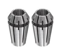 uxcell 2 pz ER11 6mm Molla Mandrino Pinza Ad Alta Precisione 0.015mm per CNC Incisione Macchina Tornio Fresatura Strumento