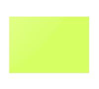 uxcell 4Pcs Gel Light Lighting Filter Overlay Correzione del colore trasparente fogli di plastica PVC verde fluorescente
