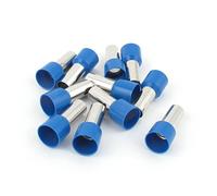 uxcell - a14122500ux0346 10 x Terminali connettori a crimpare isolati blu E25-16 4AWG