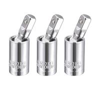 uxcell - Adattatore universale con giunto a bussola esagonale da 6,35 mm e molla girevole, 3 pezzi