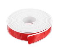 uxcell Bordo a forma di U, 5 m, autoadesivo, protezione per bordi in TPE flessibile, protezione per bordi per mobili, armadi, tavoli e mensole (36 mm, bianco)