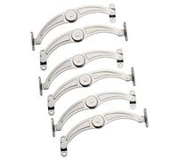 uxcell - Cerniera di supporto per coperchio, 140 mm, chiusura morbida #5 90mm x 1.3mm,3 Pairs