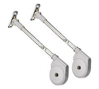 uxcell Cerniera di supporto per coperchio, 2 pezzi, chiusura lenta, apertura verso il basso, apertura verso il basso di 105 gradi, per finestre, armadi, porte, mobili