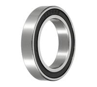 uxcell Cuscinetti a sfera non standard 24377-2RS 24 mm ID x 37 mm OD x 7 mm di spessore, cuscinetti a doppia gomma sigillati in acciaio al cromo per macchinari industriali