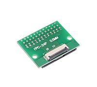uxcell FFC FPC 24 pin 0,5 mm passo a DIP 1,0 mm PCB convertitore, coppia adattatore estensione