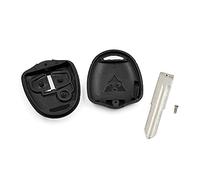 uxcell - Guscio di chiave per Mitsubishi L200, Galant, Outlander, Lancer, Colt, Shogun - Telecomando a 2 pulsanti con lama - Ricambio