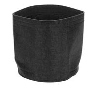 uxcell Inserto organizer per borse, 20,3 x 20,3 cm, portatile, in feltro, rotondo, con scomparti multipli, per borsa a secchiello, borsa a cupola, borsa tote shaper, nero