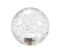 uxcell Joystick - Testa a bilanciere con manico a sfera, diametro 39 mm, Crystal White, 1Pcs