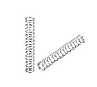 uxcell - Molla compressa, in acciaio INOX, 10 pezzi, a18111200ux0233, 0.5x4x25mm-10pcs