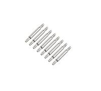 uxcell, perni a molla con doppia frangia in acciaio inox, 8 pezzi 10mmx1.5mmx0.8mm